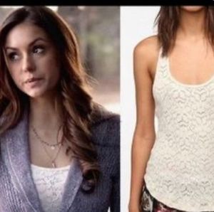 ASO Vampire Diaries Silence +Noise Tank as seen worn by Elena Gilbert.